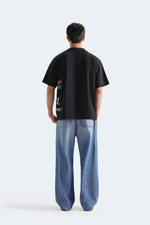 SLOGAN PRINT T-SHIRT
